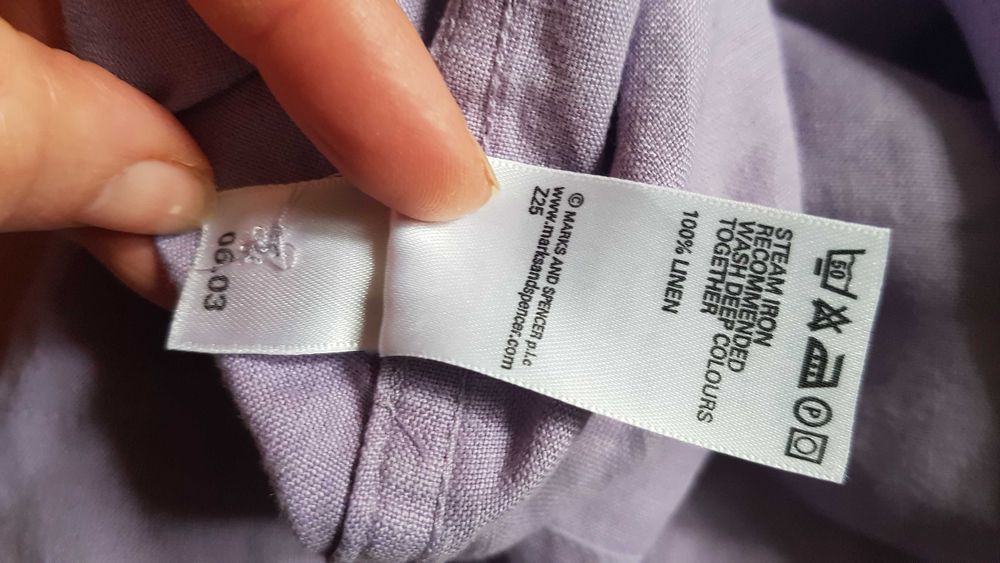 Lniana koszula, Marks&Spencer