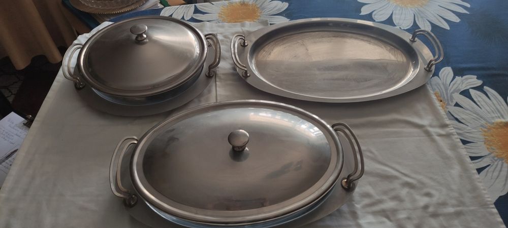 Assadeira, sopeira e travessa Marinex