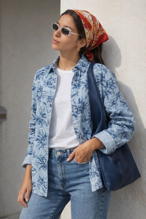 Стильна лляна сорочка від Navyboot