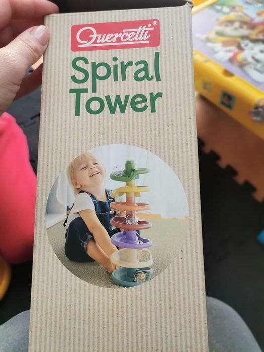 Tor kulkowy wieża trzy kulki Spiral Tower quercetti