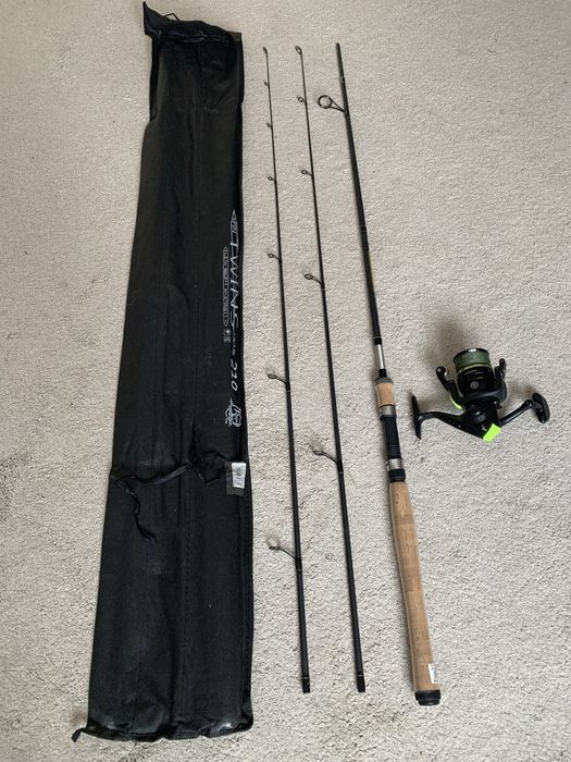 Спининг + катушка + 2 вершинки , тест: 5-20г.; 7-30г.