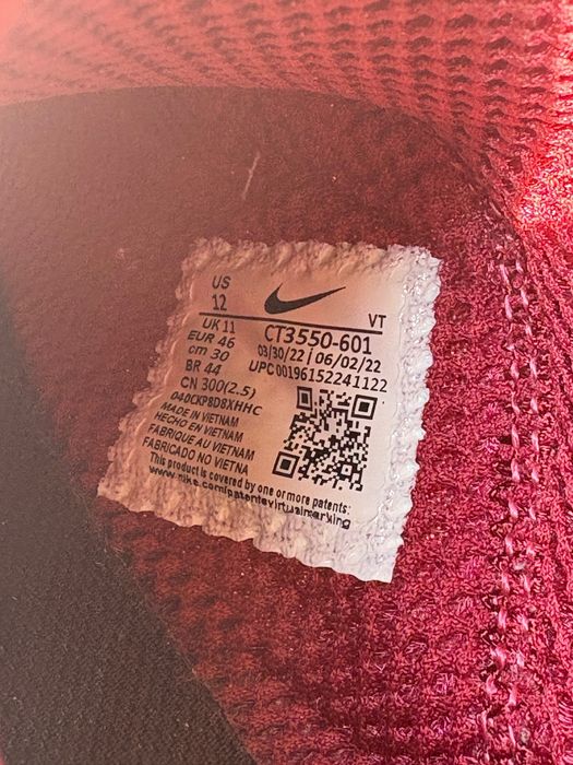 Nike Air Presto Team Red 46