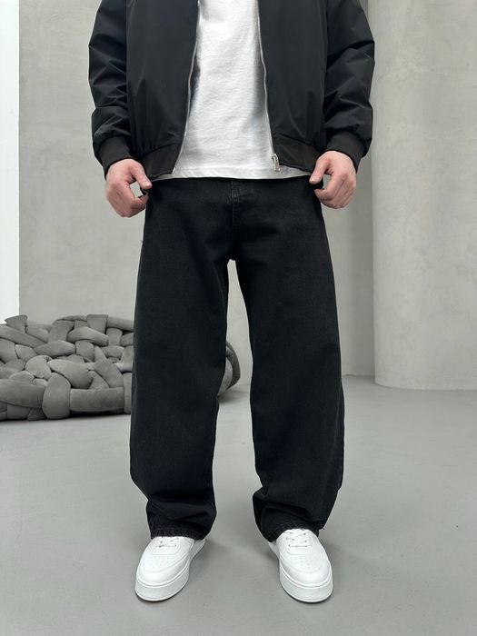 Джинси чоловічі baggy jeans, широкие джинсы мужские реп rap sk8 M