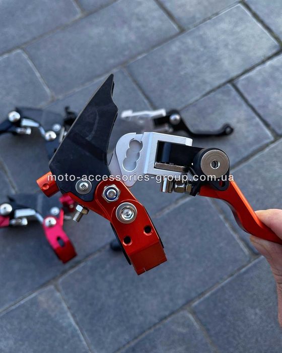 Важіль неламайка легкого вижиму зчеплення і гальм на мотоцикл ручки
