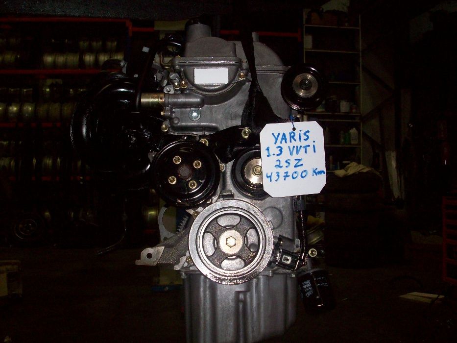 Motor toyota Yaris 1.3 ref 2sz, COM GARANTIA.