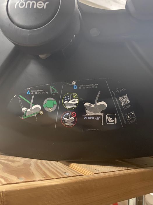 Cadeira auto  Britax Romer ate 13 kg