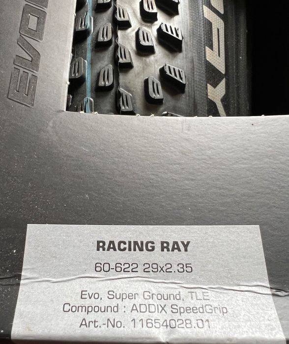 Opona Schwalbe Racing Ray 29x2.35 Evo Super Ground TLE – nowa