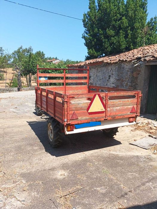 Motocultivador/Tractor Articulado com Reboque