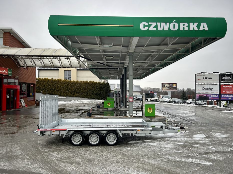 Przyczepa Laweta do przewozu KOPARKI, Ladowarki DMC 3,5T Rzeszow
