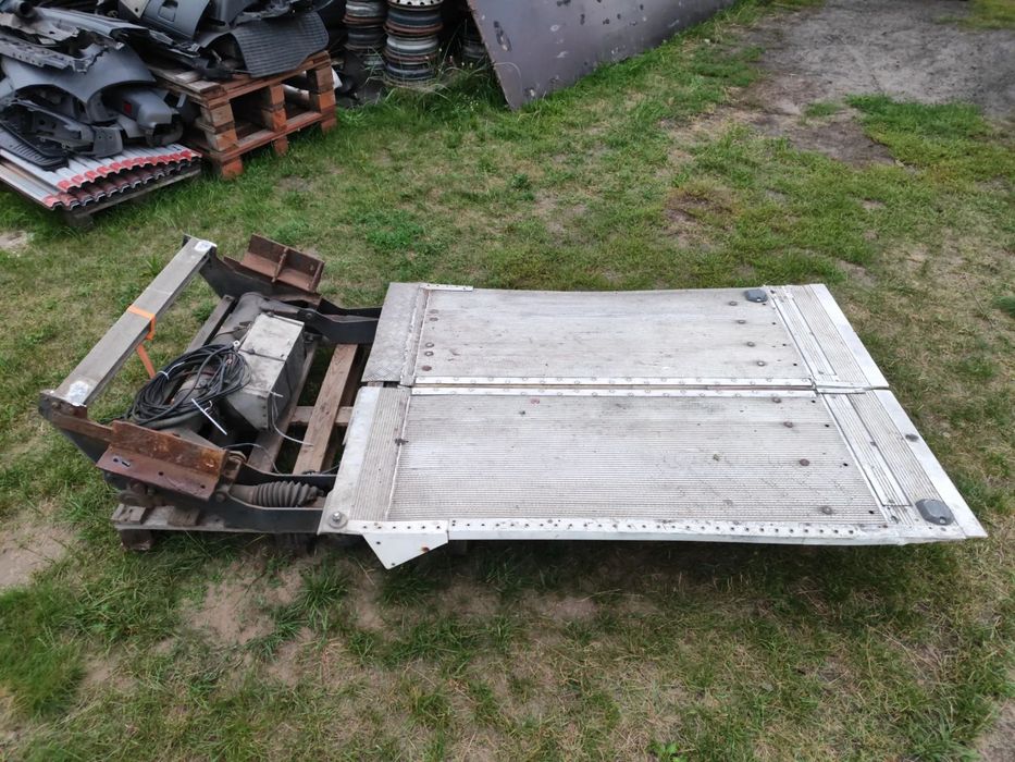Winda załadowcza Bar Cargolift platforma 180x134 cm kompletna pilot kable do Fiat Ducato III Peugeot Boxer Citroen Jumper II 06-22