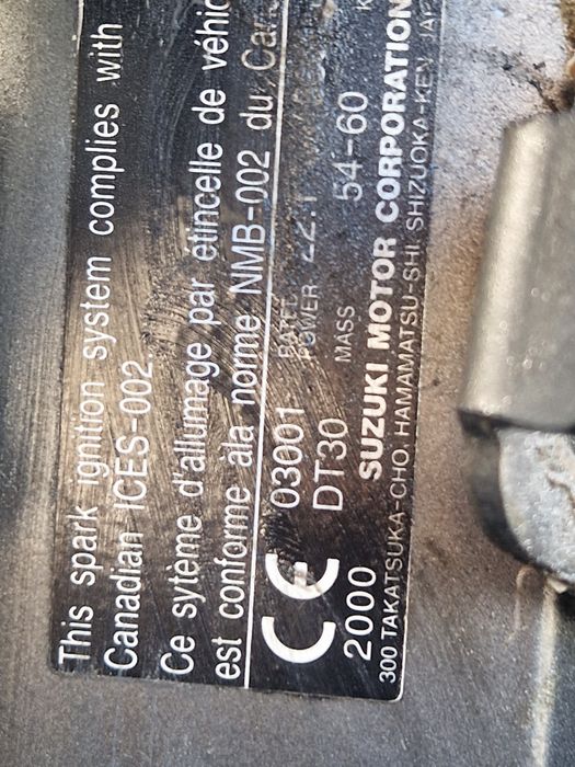 Suzuki silnik spalinowy 30km dwusów