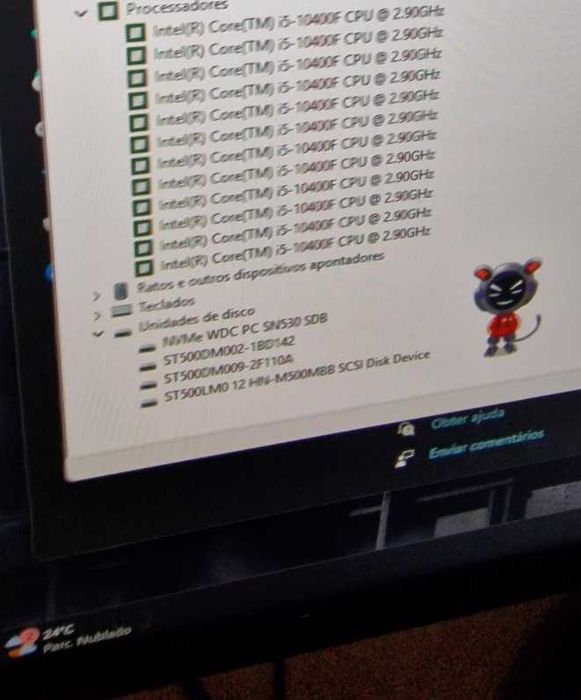 (COMPLETO) Acer Nitro i5-10400F Hexa Core-500Gb Nvme+1TB-12Gb-GTX 1650