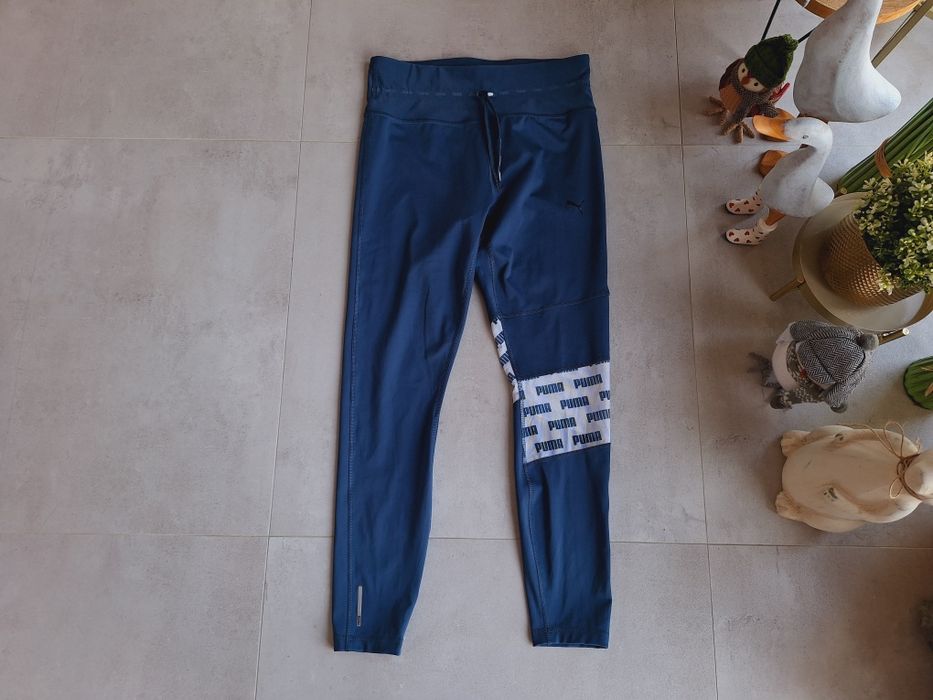 Legginsy sportowe Puma z siatką