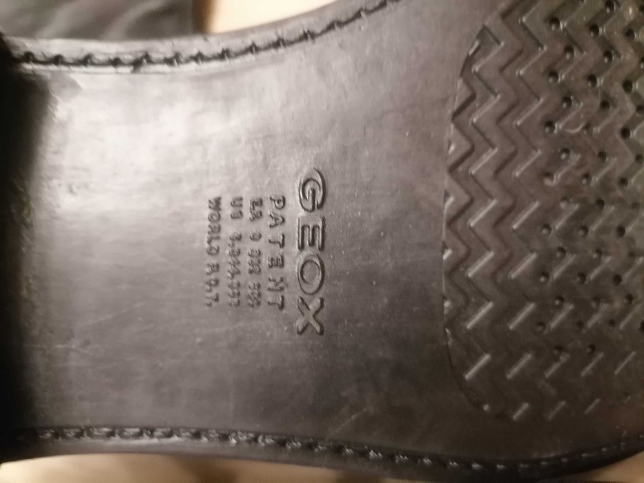 Skórzane kozaki geox