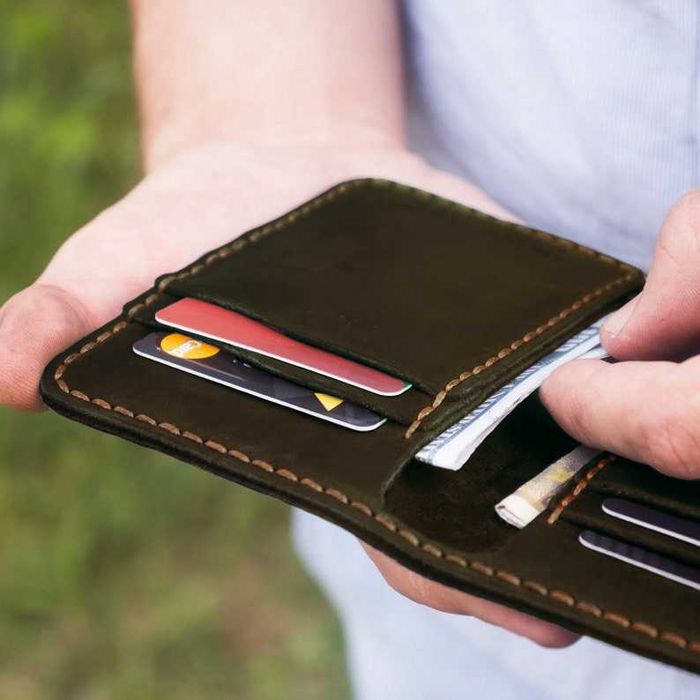 Etui portfel na banknoty karty dowód rejestracyjny