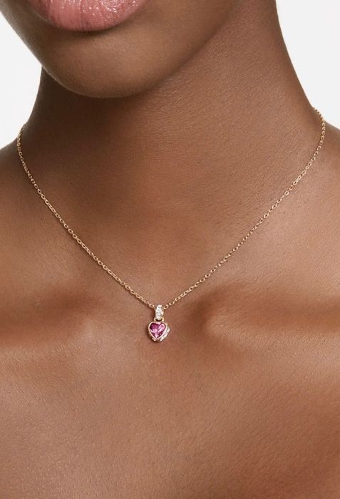 Swarovsky conjunto coração