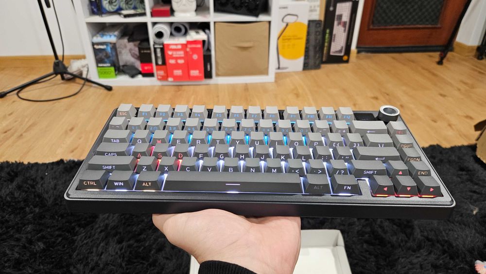 Teclado Mecânico Aula F75 Max (Teclado com Ecrã) Albergaria-A-Velha E ...