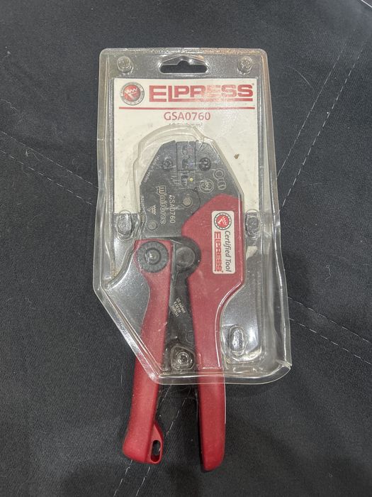 Zaciskarka do koncowek izolowanych Elpress GSA0760