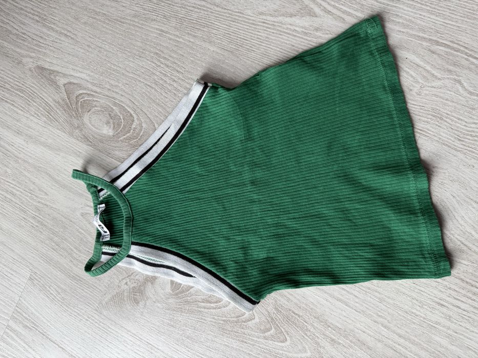Zielony top rozmiar XS