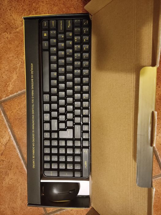 Teclado e rato profissional MK PLUS