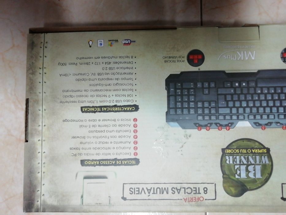 MKPLus TG8120 WINNER Keyboard64739480977538123