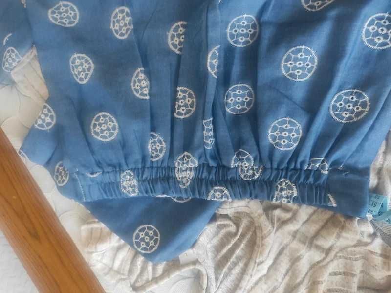 Spodnie szerokie letnie boho- kuloty