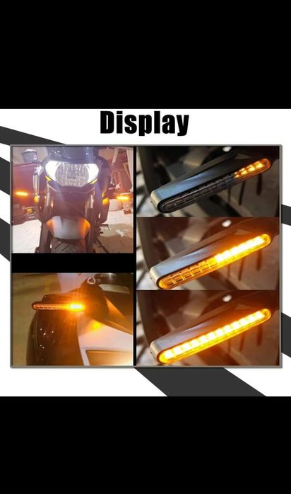 Piscas Led moto sequênciais
