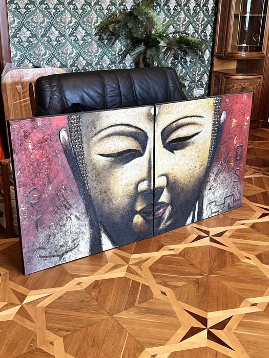 Продам два полотна картини Будда