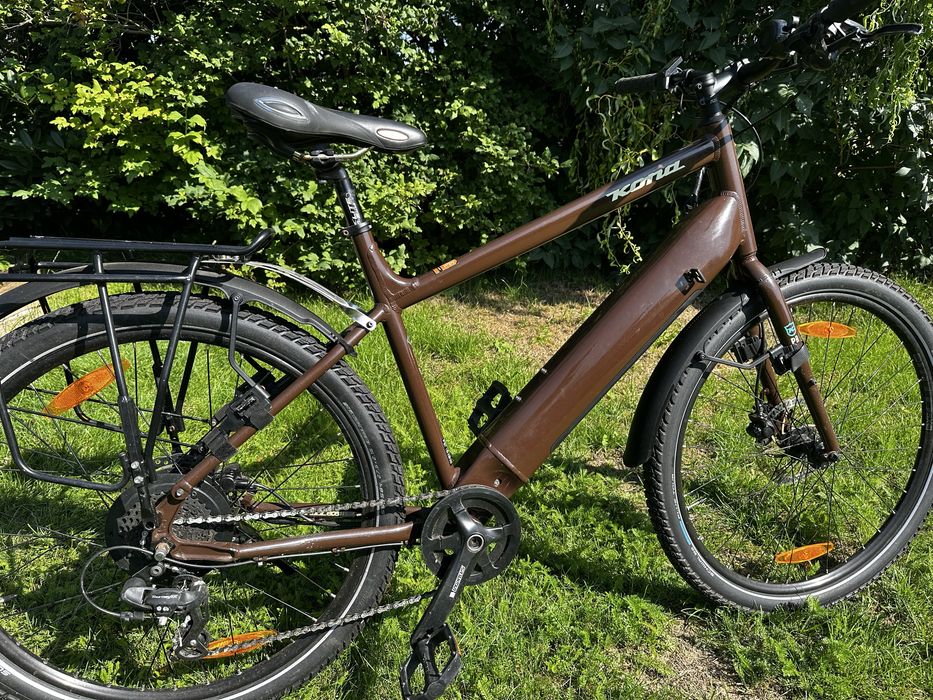 Rower elektryczny meski kona rama L