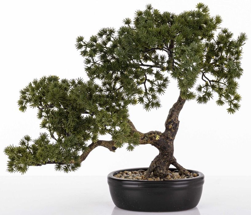 Bonsai Sztuczne Drzewko Roślina Dekoracyjna W Doniczce Sosna 176000