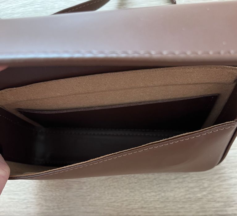 Коричнева сумка BAGLLET 105mini