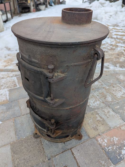 Твердопаливний котел, Буржуйка чавунна