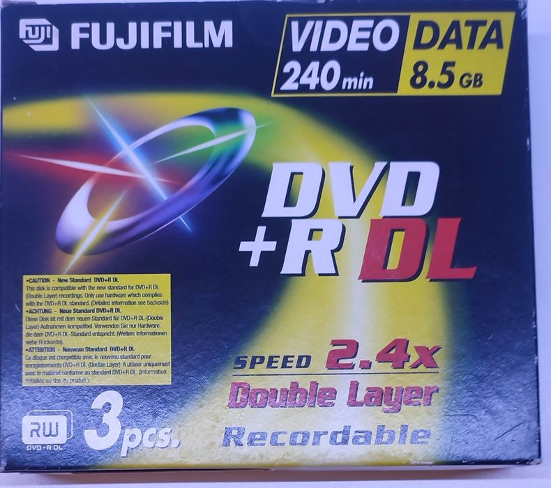 Fujifilm DVD+R 240min 8.5GB