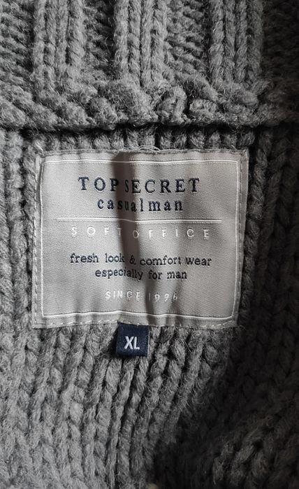Sweter męski Top Secret XL