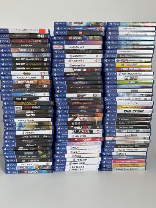 Gry na PS4 / PS5, Wyprzedaż kolekcji!