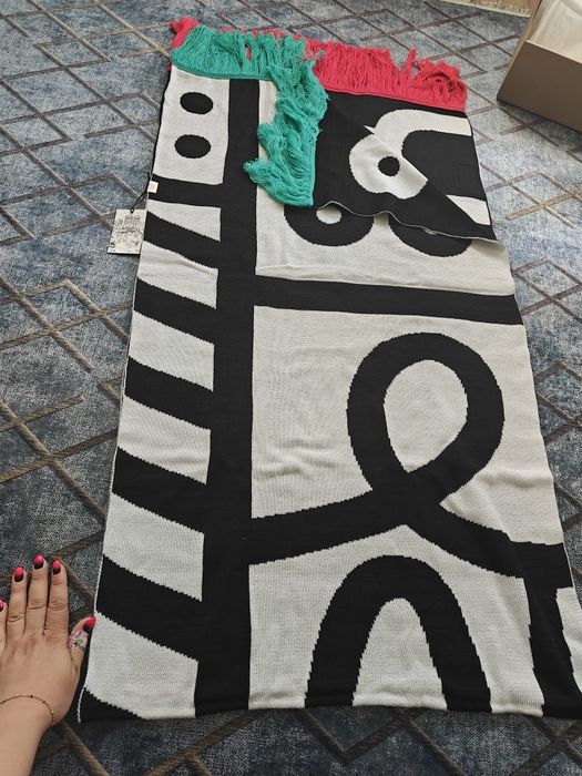 Szalik róż-zielony McDonald's merch limitowana