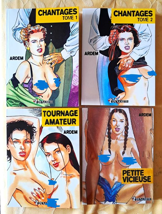 BD Erótica - Ardem - Chantages / Petite Vicieuse / Tournage Amateur
