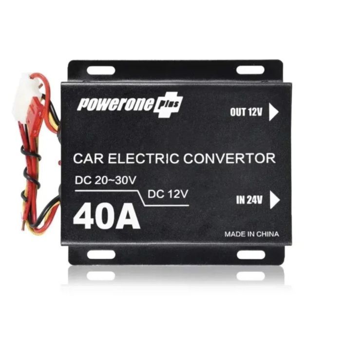 конвертер 24-12V (5A-50A) • PoweronePlus • перетворювач напруги 24-12В