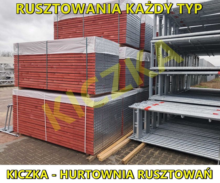 WYPRZEDAŻ Rusztowanie Tanie RUSZTOWANIA Typ Baumann Rux Plettac 234m2