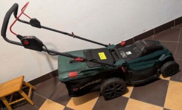 Komplet: PARKSIDE 40V kosiarka akumulatorowa +2szt. aku 4Ah +ładowarka