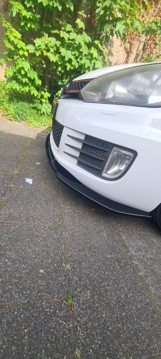 Lip frontal para VW Golf Mk6 GTI/GTD - preto brilhante - NOVO