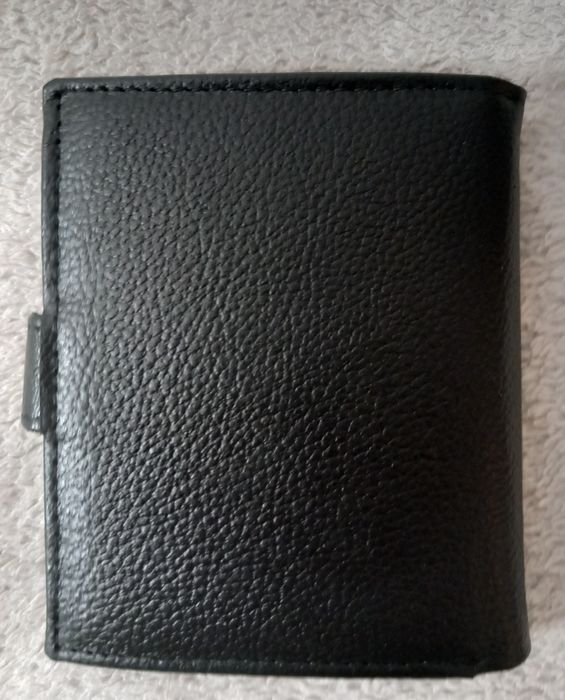 Portfel męski Cavaldi ze skóry naturalnej z ochroną kart RFID NOWY