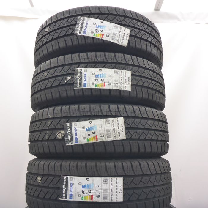 Opony 205/65/16C Goodyear 205/65R16C 107/105RT Wielosezonowe 2024