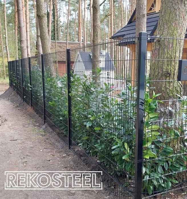 Ogrodzenie Panelowe Słupek Podmurówka Furtka Brama Panel Płot