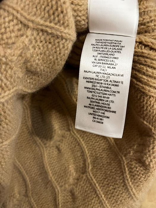 Nowy wełniany sweter Ralph Lauren