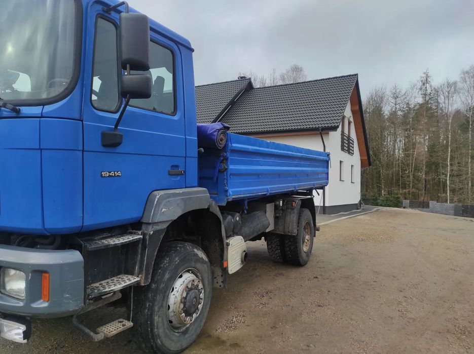 MAN 19-414  Wywrotka MAN 19-414