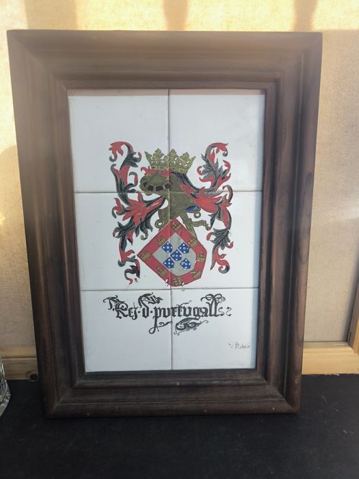 Quadro Azulejo Rei de Portugal