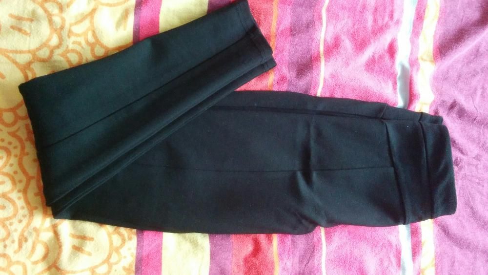 Czarne spodnie (legginsy) 36 - stan idealny