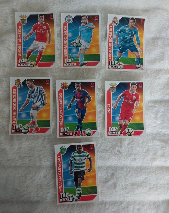 Lote 203 Futebol 2017-18 Panini