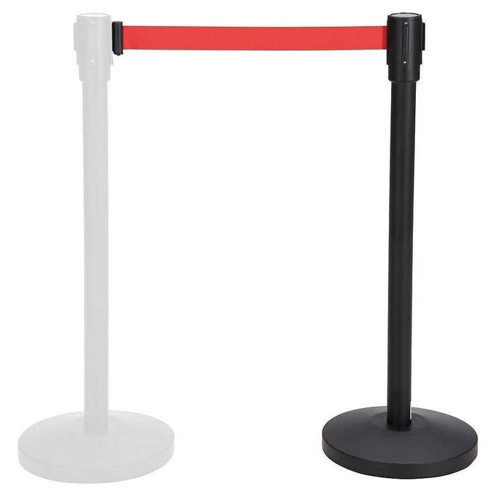 NOVO! Poste separador fita extensível 3 m